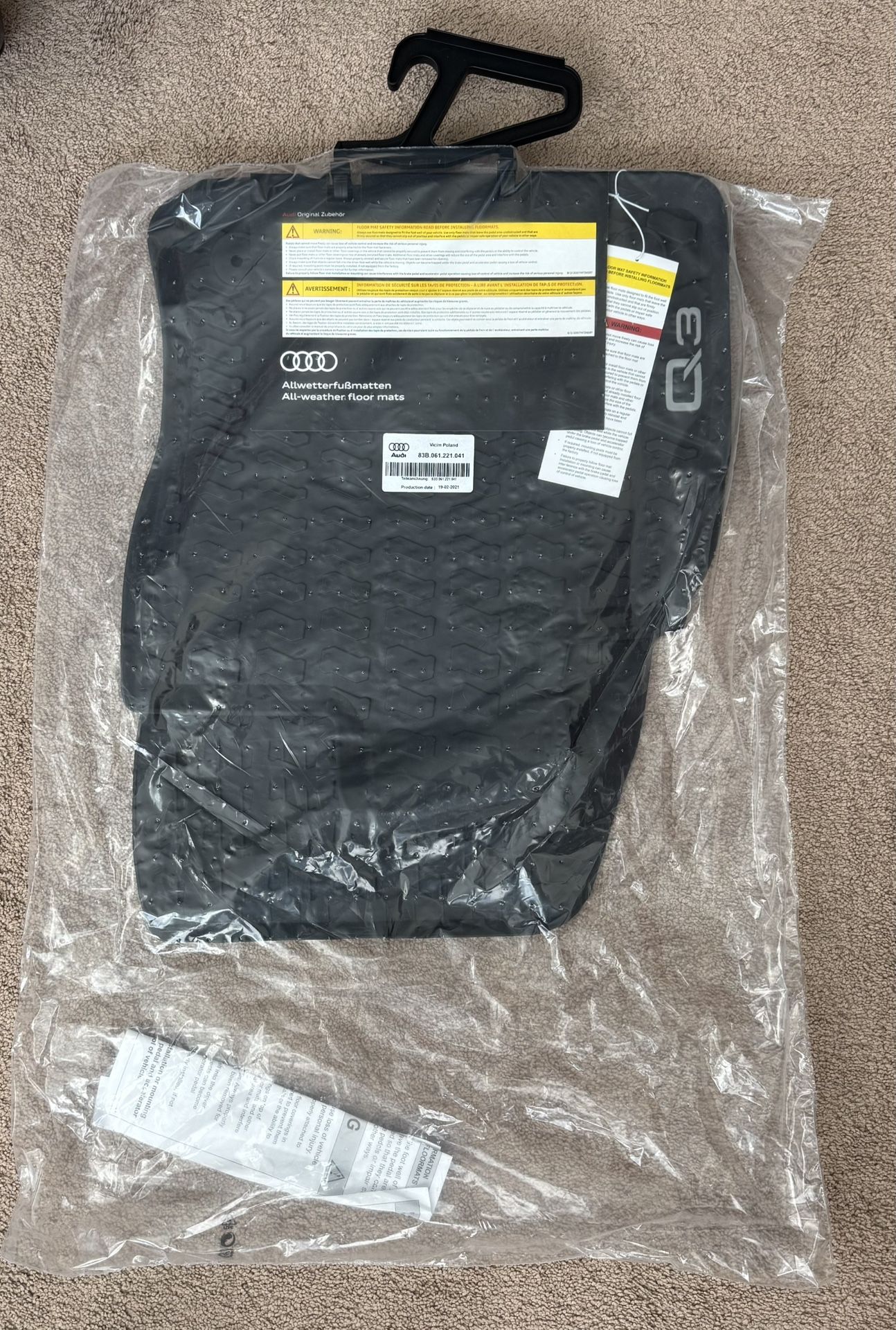 Audi Q3 Floor Mats