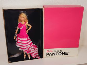 Barbie Pink in Pantone Doll by Mattel W3376