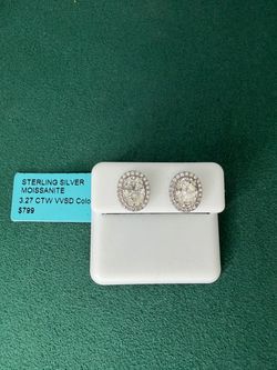 .925 Solid Sterling Silver Earrings