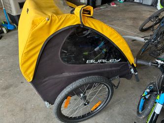 Burley bike trailer