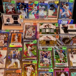 (visiting N. Bend) Mid to High End Baseball Cards