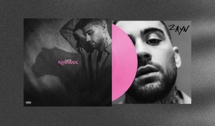 ZAYN-SIGNED KONNAKOL-Limited Edition Las Vegas Pink Vinyl-Signed Art Card-SEALED