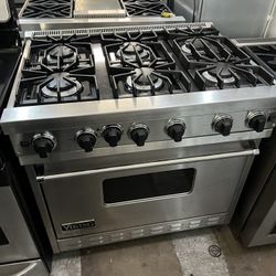 Viking 36”  Gas Range 