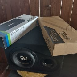 8 Inch, 10 Inch And A 5 Channel Amplifier