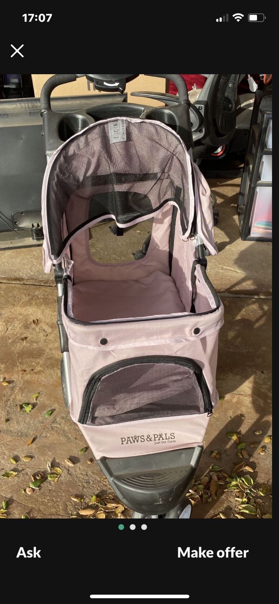 Paws And Pals Fur Baby Stroller