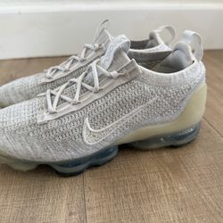 Excellent Nike Vapormax Pure Platinum White Size 9 W / 7.5 M
