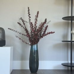 Vase With Artificial Flowers 