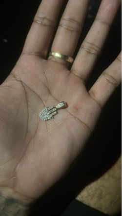 10k Diamond charm