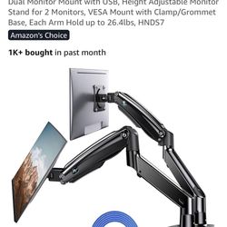 Dual Arm Monitor Mount (Huanuo)