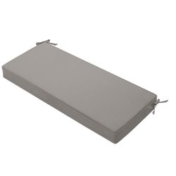 Cushion, 59 x 18 Inch, Light Gray