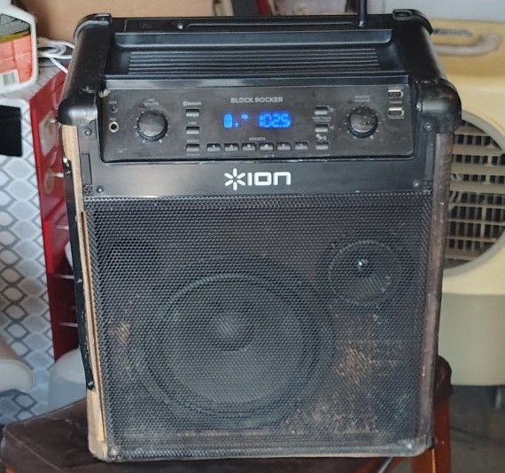 ION Am/FM Bluetooth Speaker (Block Rocker)