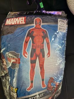 Adult Deadpool party suit
