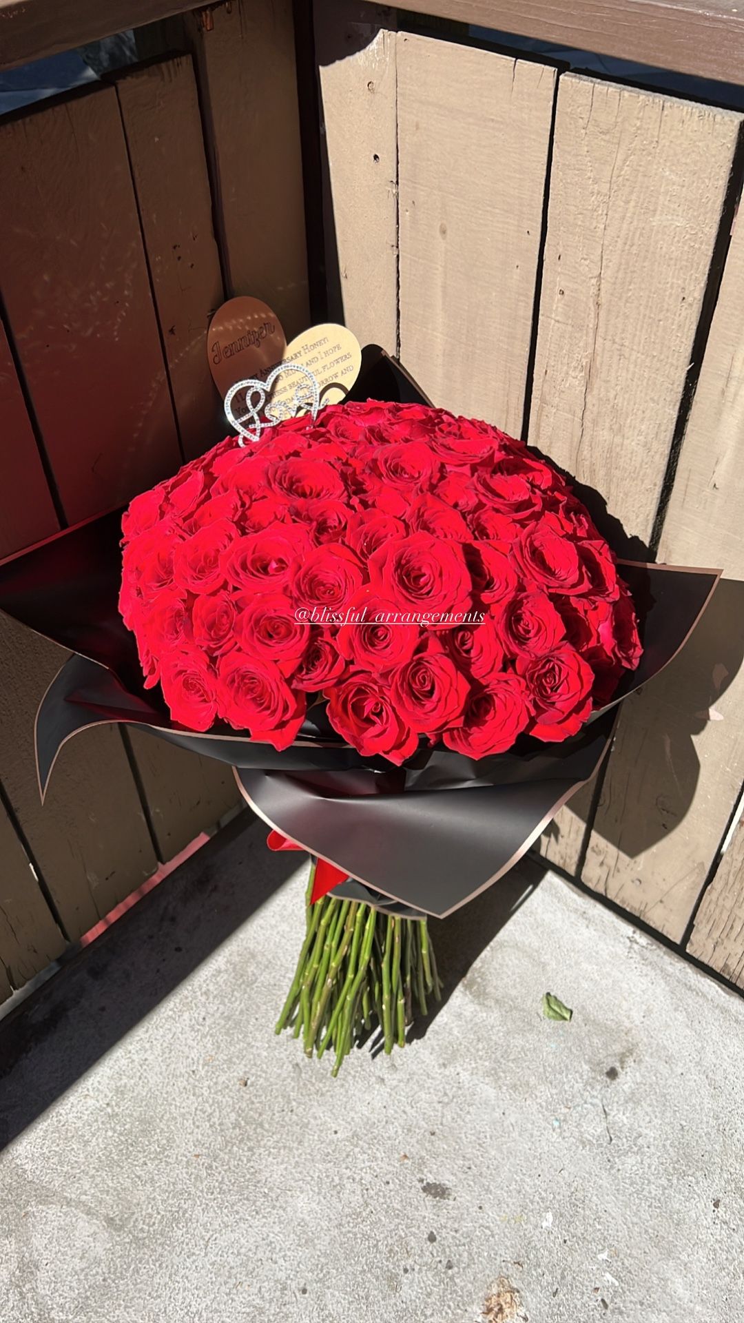 100 Rose Bouquet