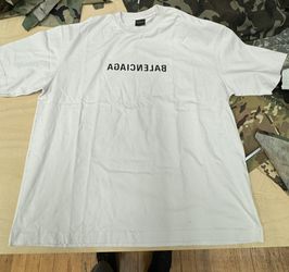 BALENCIAGA Distressed Logo-Embroidered Cotton-Jersey T-Shirt