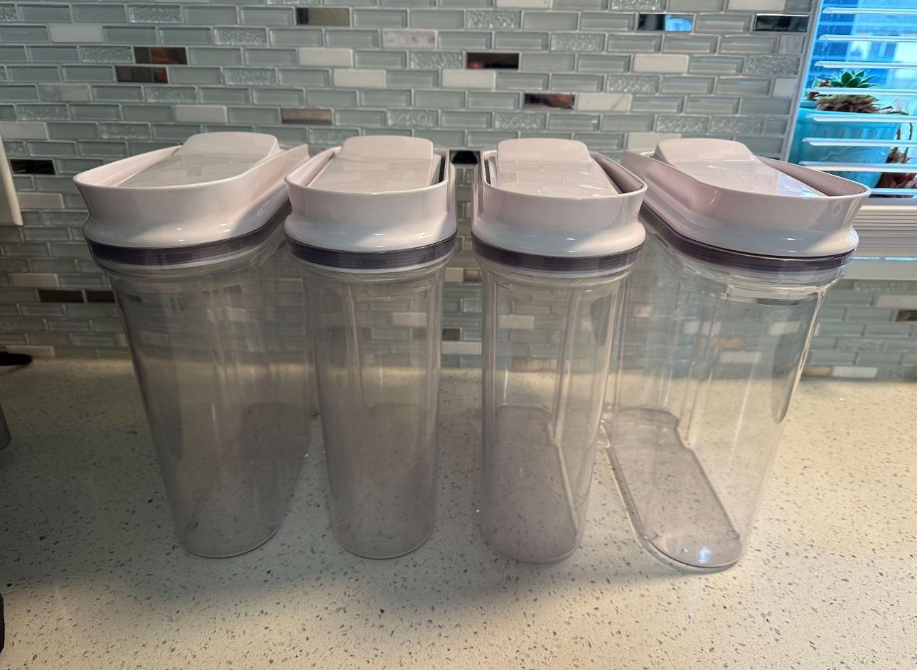 Set 8 OXO Storage Containers