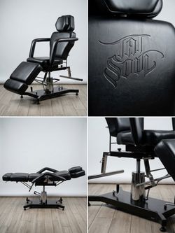 PREMIUM TATTOO / AESTHETICS COMPLETE KIT – TATSoul Chair + Armrest + Workstation