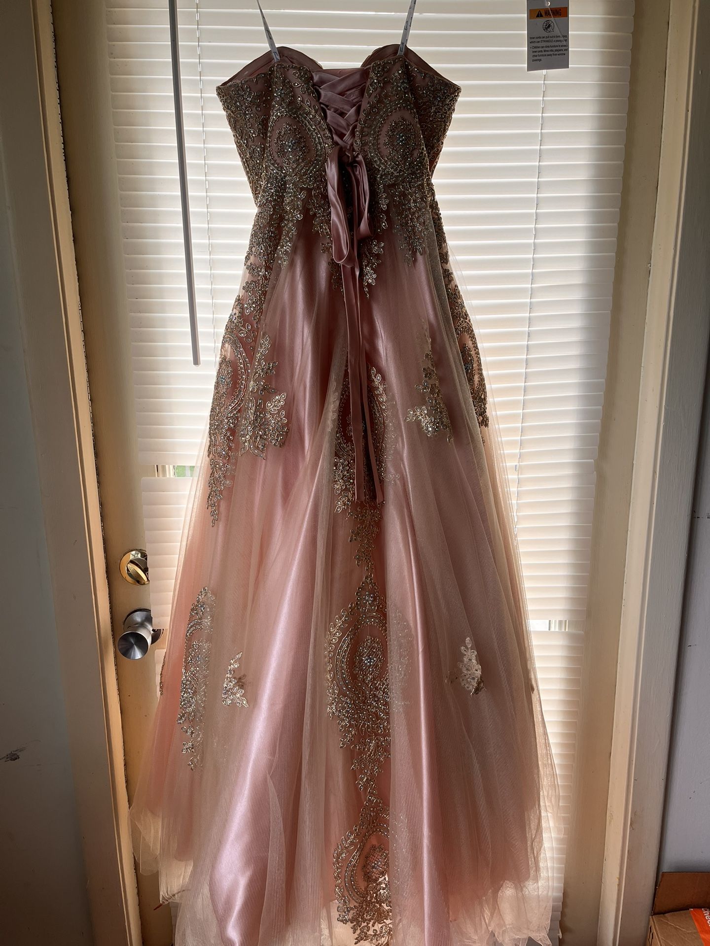 slim fit dress slacks PS22776C Rose Gold main image 0