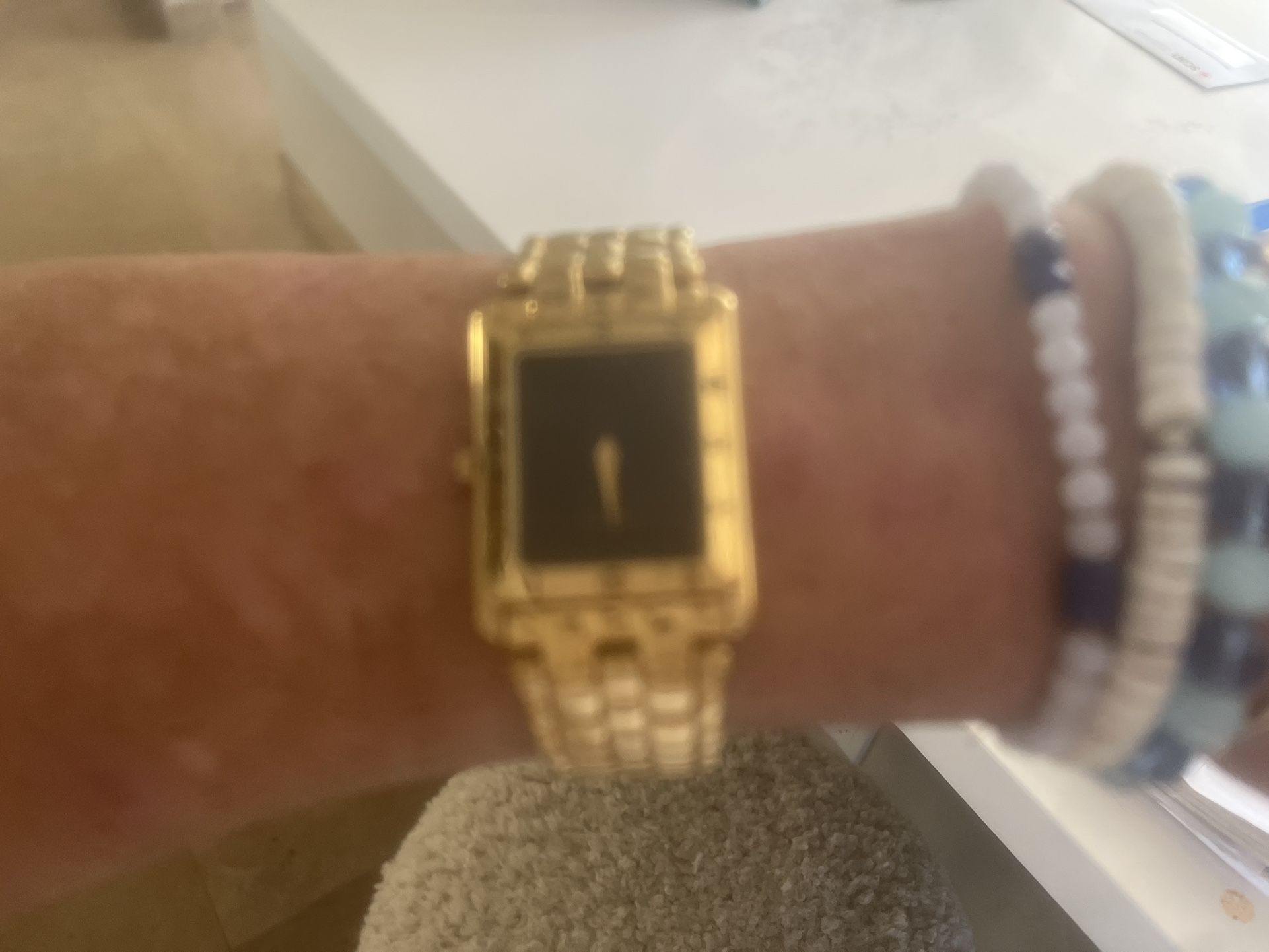 Gucci Watch Stainless Steel With Gold Plating