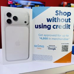 iPhone 17 Pro Max 256GB Unlocked Available On Payments Option ( No Perfect Credit Needed)