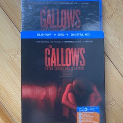 Gallows Blu ray With Mint Slipcover Brand New & Sealed