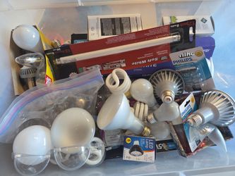 Light bulbs - in candecsent and LED