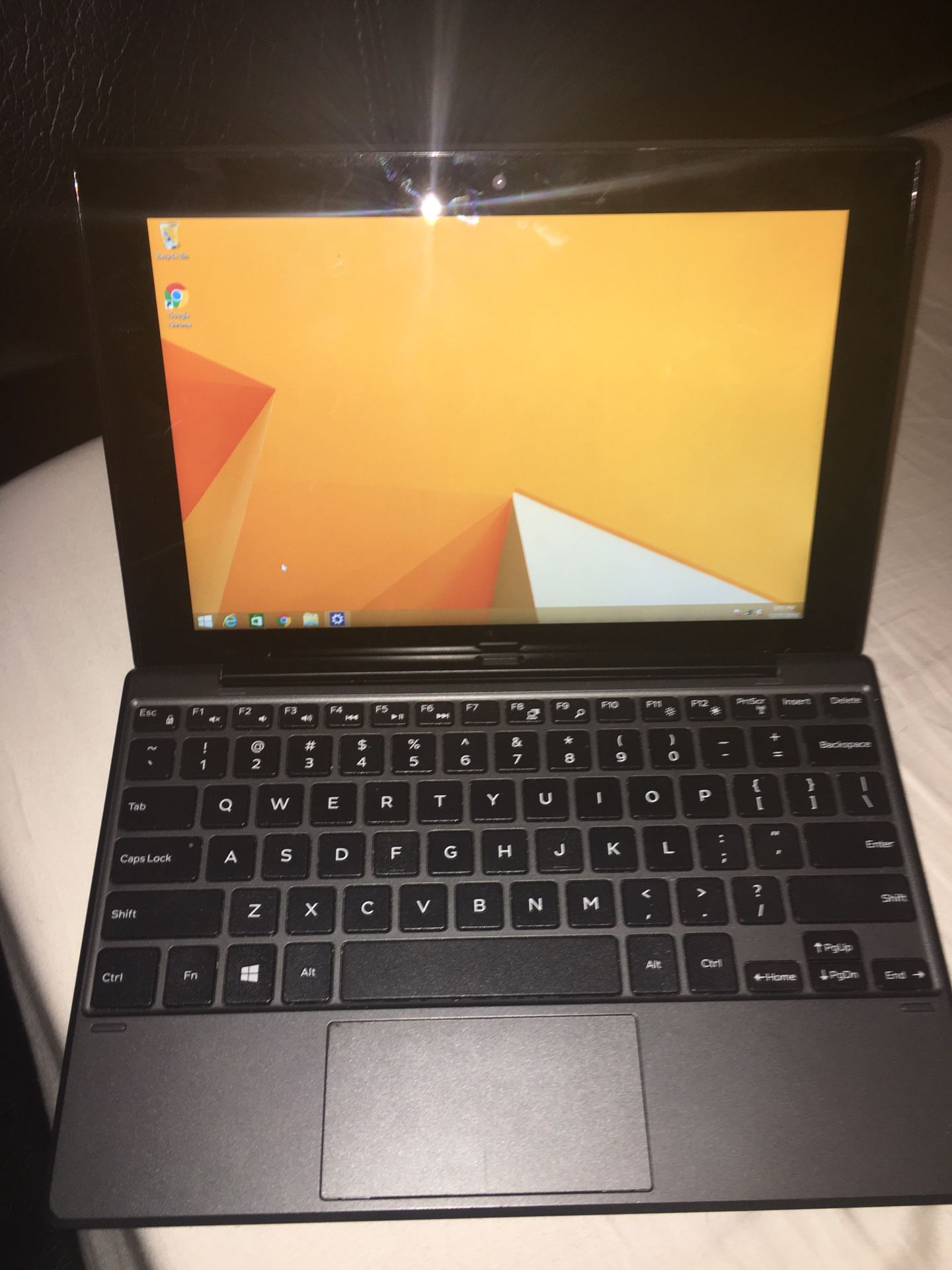Dell laptop and tablet