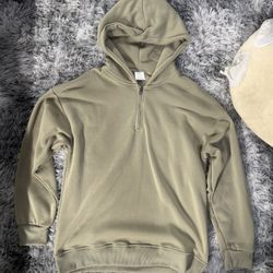 Moss Green Quarter Zip