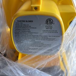 Interterk Electric blower