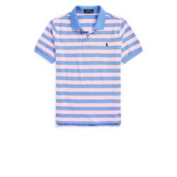Polo Ralph Lauren Toddler and Little Boys Striped Cotton Mesh Polo Shirt