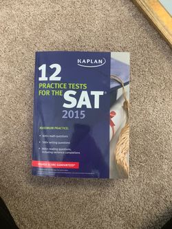 kaplan 12 practice tests for the sat 2015