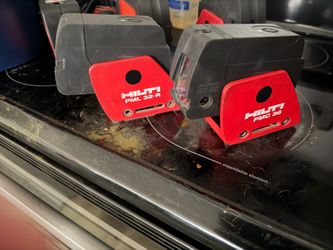 Hilti plumb lasers, line lasers FLIR C5 thermal camera