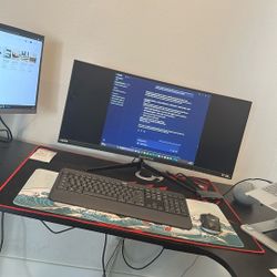 2 Computer Monitors - Sceptre Widescreen + HP Standard - $100for Both or Sold Separately 