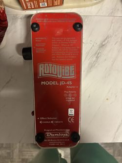 Dunlop JD4S Rotovibe Chorus/Vibrato Pedal