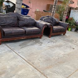Used Leather Sofas
