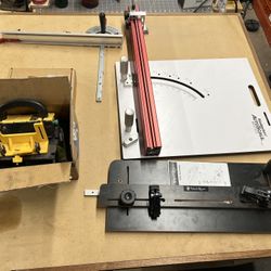 Table Saw Outfeed Table And Woodpecker Accessories 
