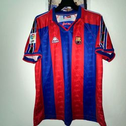 Vintage FC Barcelona home jersey 95-97