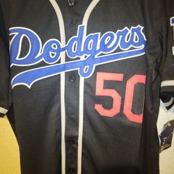 Dodgers Blue Black Mookie Betts XL 