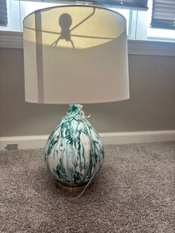 Green Marble lamp