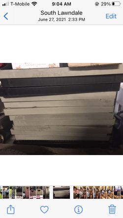 10 Large Plastic Shelves