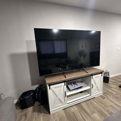 75" TV and TV Stand