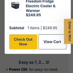 Freedom Fridge Electric Cooler and Warmer