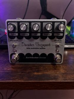 EQD Disaster Transport Legacy Reissue Delay Pedal