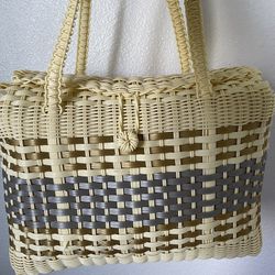 handmade plastic handbag (no shipping)