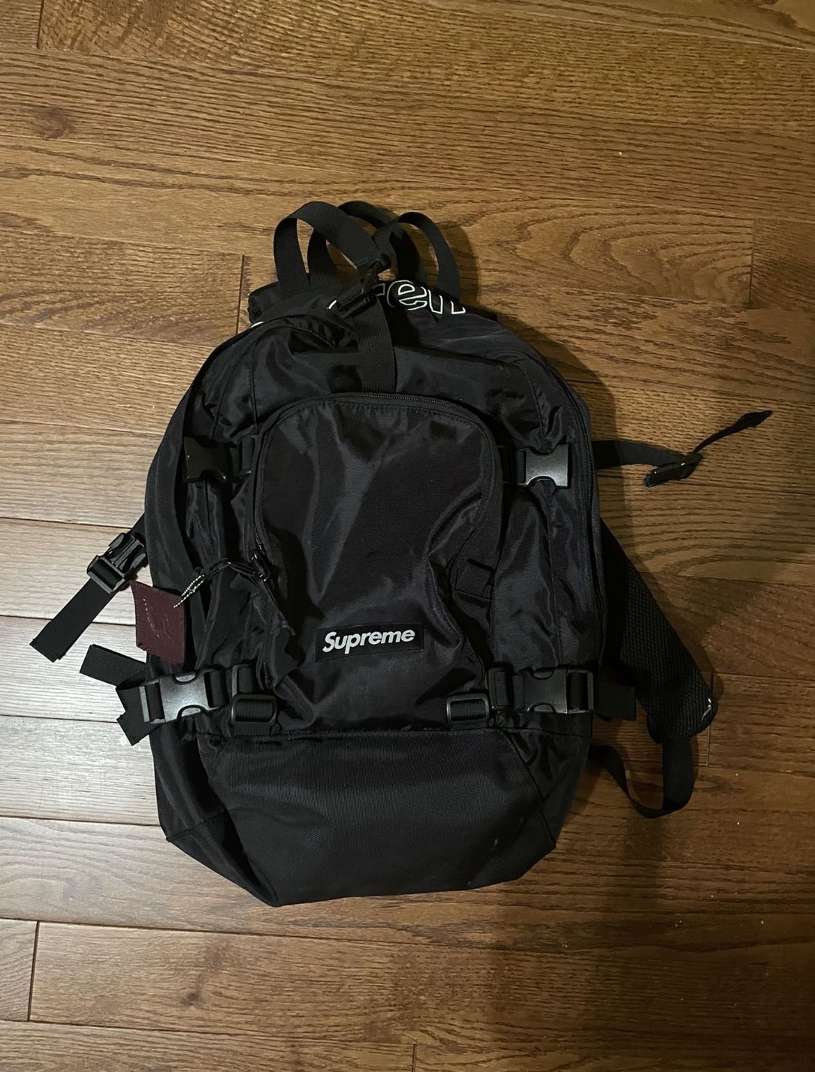 Supreme FW19 Black Backpack