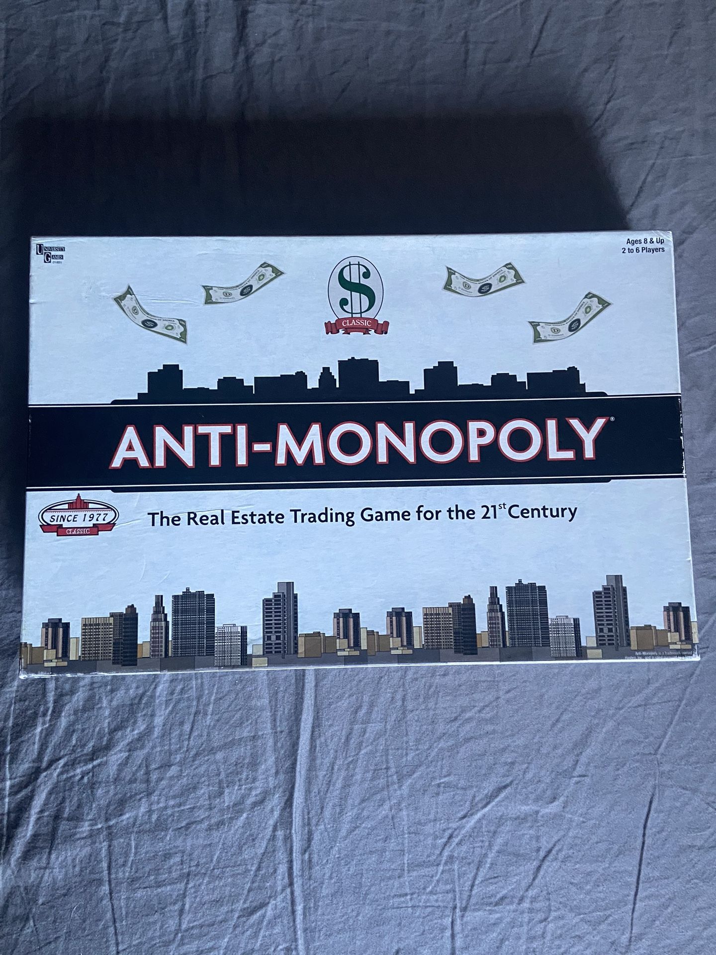 Anti-Monopoly Board Game