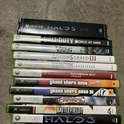 Xbox one popular game Lot