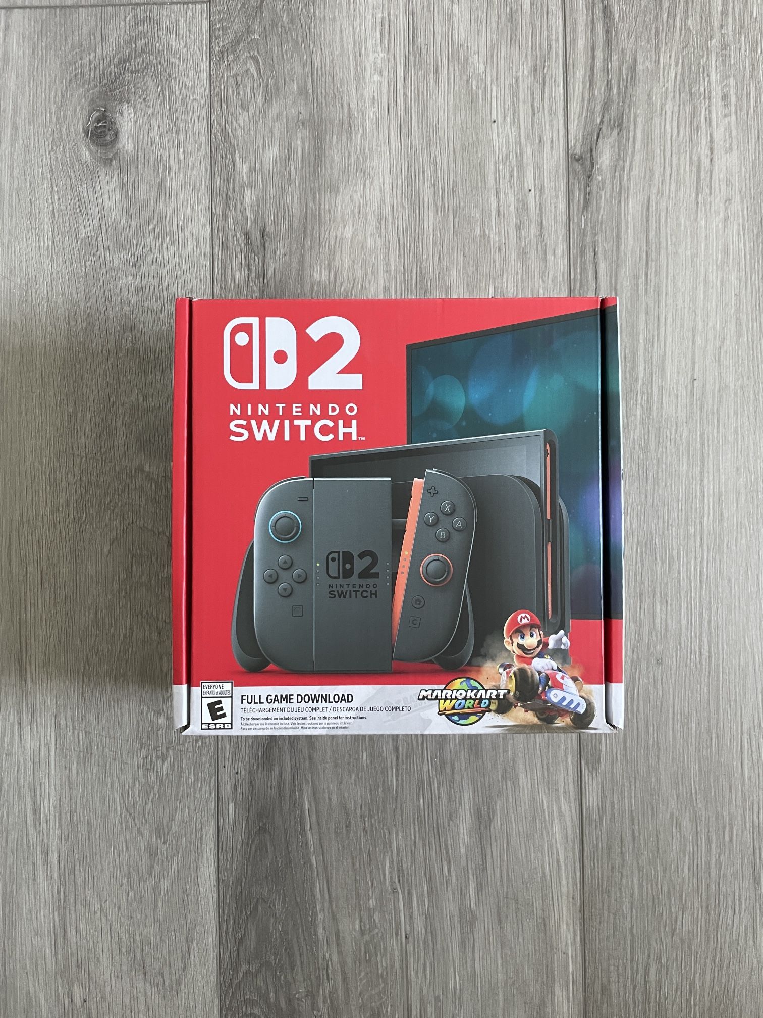 Nintendo Switch 2 With Mario Kart World NEW