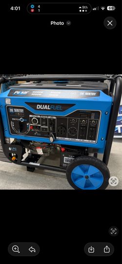 Pulsar Dual Fuel generator
