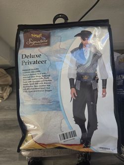 men halloween  pirate custome