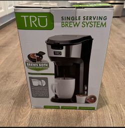 Single serve Brew System by Tru (coffee maker)